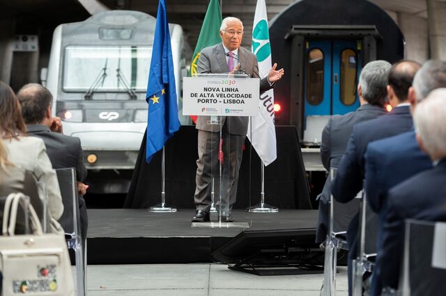 Portugal quer 3 mil milhões do BEI para alta velocidade
