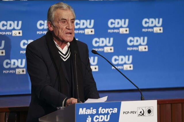 Jerónimo de Sousa pede 'voto útil' na CDU e defende resultados da geringonça