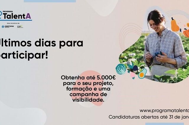 Apenas 33% das mulheres lideram projetos agrícolas em Portugal; o Programa TalentA quer mudar essa realidade.