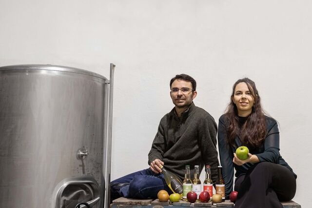 Sidra ou perada, vinhos de maçã e pera