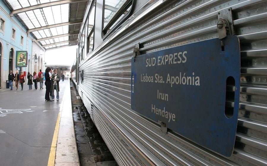 Não há comboios noturnos de Portugal para Espanha e para França desde março de 2020.
