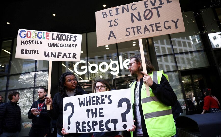 tecnológicas despedimentos Google