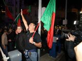 manifestação polícias Capitólio