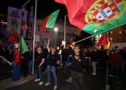 manifestação polícias Capitólio