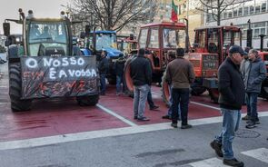 Estradas bloqueadas em Beja e Coimbra