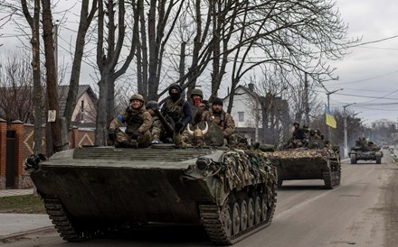 Dois anos de guerra na Ucrânia em imagens