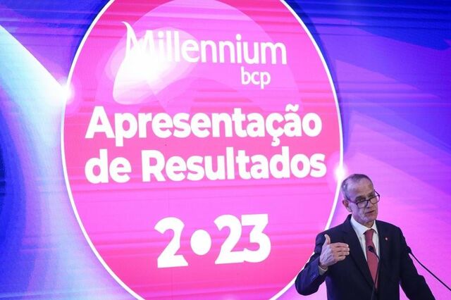 Lucros do BCP quadruplicam para 856 milhões em 2023