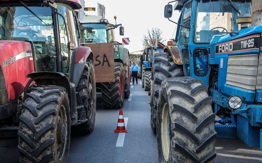 agricultores protesto 