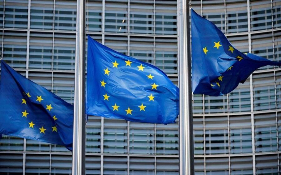Bandeiras União Europeia UE Euro