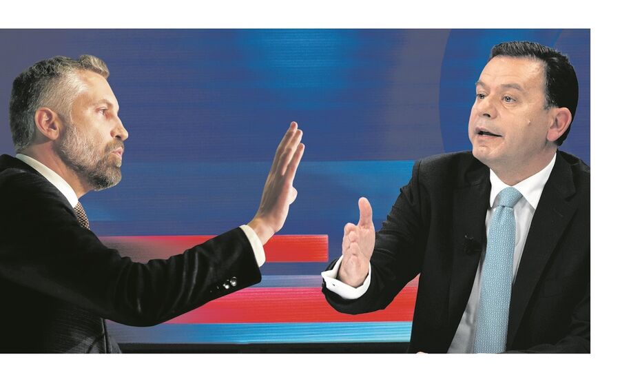 Pedro Nuno Santos e Montenegro