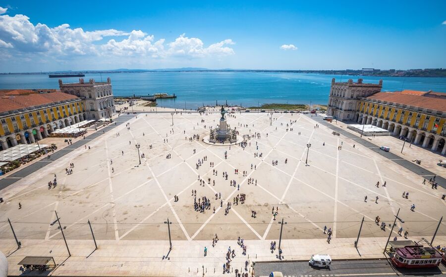 lisboa, terreiro do paço, praça do comércio