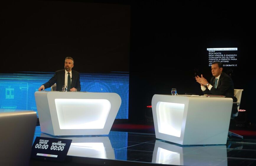 pedro nuno santos luis montenegro debate