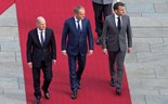 Macron reafirma que poderão ser necessárias operações militares do Ocidente na Ucrânia