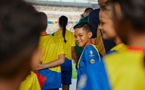 Lidl dá oportunidade a 33 crianças de entrarem em campo com a seleção nacional