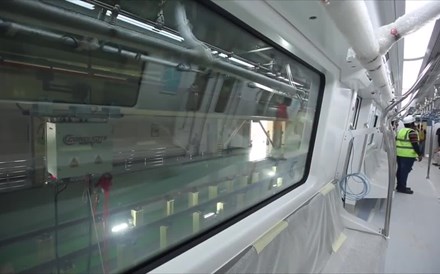 Metro indiano testa comboios sem maquinista