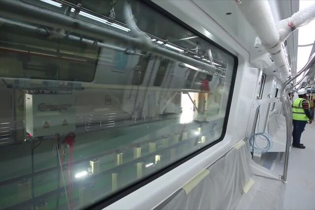 Metro indiano testa comboios sem maquinista