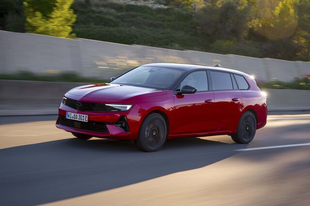 Opel. Carrinha Astra 100% elétrica