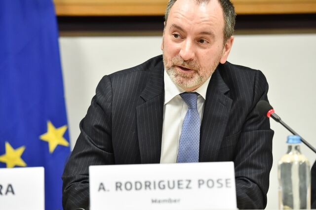 Andrés Rodríguez-Pose: “Lisboa não tem sido motor de crescimento do país”