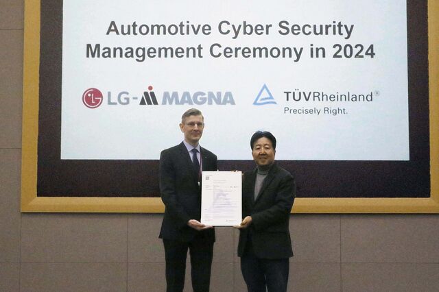 LG Magna adquire certificação Cyber Security Management System