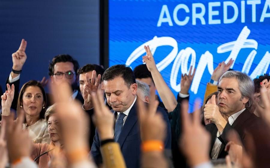 O líder da AD é recebido pelo Presidente da República dia 20.