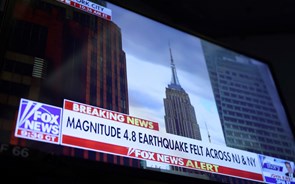 Sismo sentido em Nova Iorque atinge 4.8 na escala de Richter 