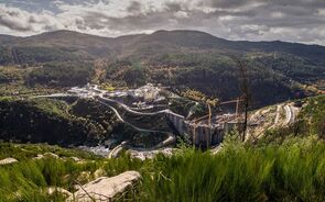 Conduril, construção da barragem do Alto Tâmega