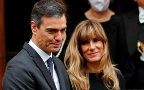 Pedro Sanchez e a mulher Naria Begona Gomez Fernande