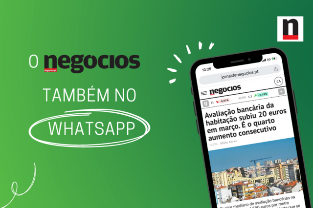 O Negócios está no WhatsApp. Siga o canal e veja no seu telemóvel todas as notícias