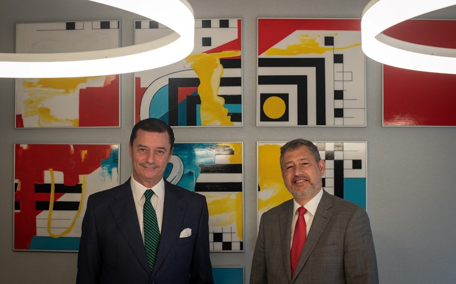 Álvaro Roquette Morais (à esquerda) e João Espanha, respetivamente “managing partner” em Portugal e novo sócio da sociedade de advogados ibérica Broseta.