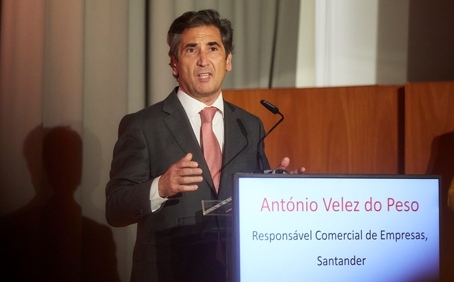 António Velez do Peso, responsável comercial de empresas do Santander