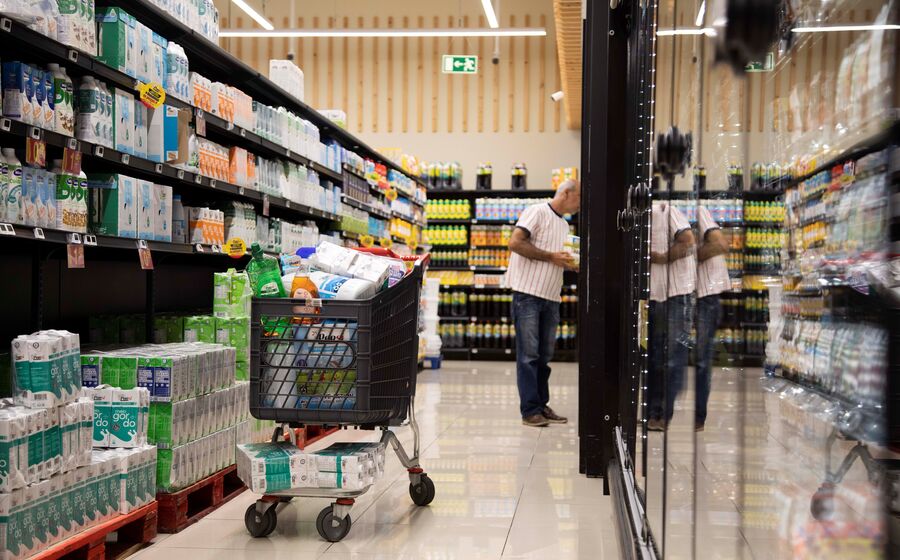 supermercado, compras, alimentos, consumo, iva