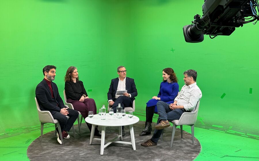 Manuel Andrade, Carla Patrocínio, Carlos Marçalo, Joana Rafael e Gil Azevedo.