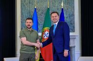 Zelensky em Portugal
