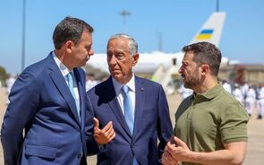 Zelensky em Portugal