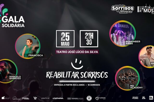 GALA SOLIDÁRIA “REABILITAR SORRISOS”