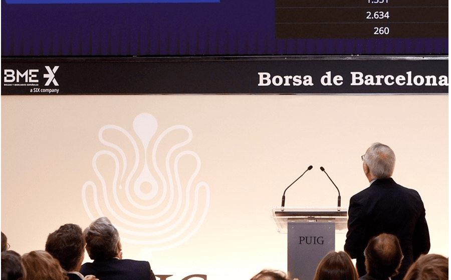 Marc Puig, CEO e presidente do grupo, tocou o sino da bolsa de Barcelona esta sexta-feira na estreia das ações da empresa.