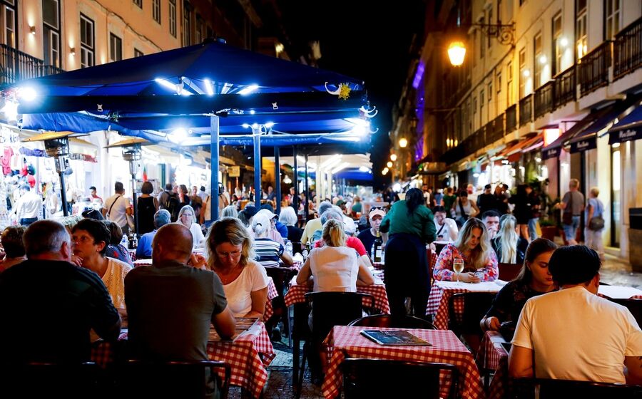 turismo, turistas, pessoas, restauração, Lisboa