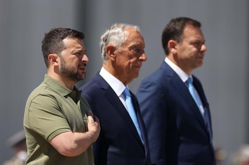 Zelensky em Portugal