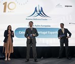 Rui Nunes, da Caixa Gestão de Ativos, recebe o prémio de melhor OIC de Ações Europeias.