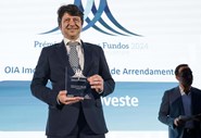 Nuno Serrão, da Square Asset Management, recebeu o prémio de melhor OIA Imobiliário Fechado de Arrendamento.