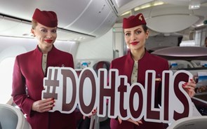 Qatar Airways volta a aterrar em Lisboa após quatro anos em 'hiatus'