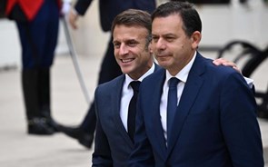 Montenegro expressa a Macron empenho no reforço da relação com França