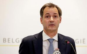 Alexandre de Croo primeiro-ministro Bélgica