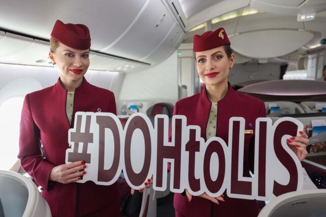 Lucro anual da Qatar Airways sobe 28% para recorde de 1,92 mil milhões