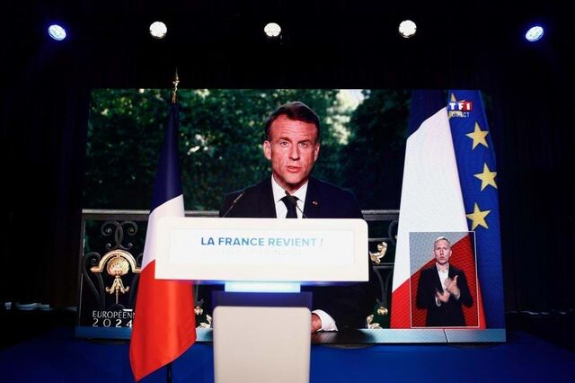 Juros da dívida francesa disparam 10 pontos com rumores de saída de Macron