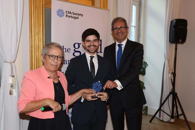 Jornalista do Negócios vence prémio de jornalismo da CFA Society