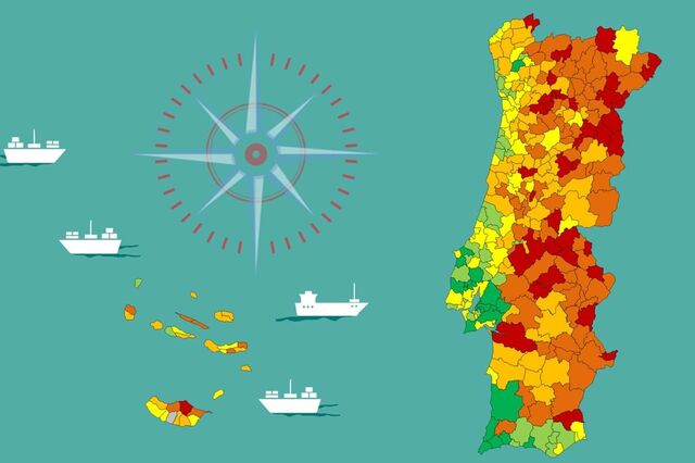 Como evoluiu a população por concelho entre 2013 e 2023?