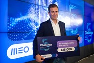 Manuel Lemos, CEO da Enline, empresa vencedora do Grande Prémio de Inovação 5G da segunda edição do 5G Challenge