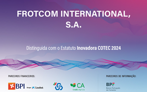 FROTCOM recebe Estatuto 'Inovadora'24' pela COTEC Portugal