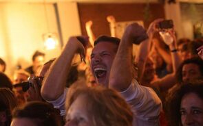 Apoiantes da esquerda festejam resultados em Marsella